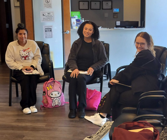 Dental assistant student training at Denver Dental Assistant School